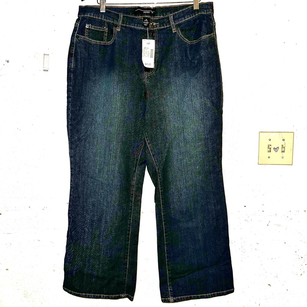 Lane Bryant Dark Denim Bootcut Jeans